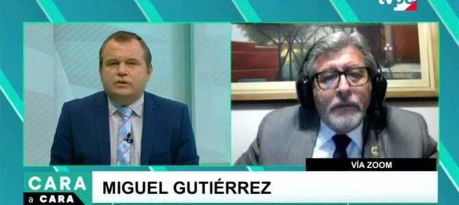 Entrevista Tv Perú Dr. Miguel Gutierrez – 05 de enero 2021 – Tema «Advocacy del aborto seguro en el Perú»