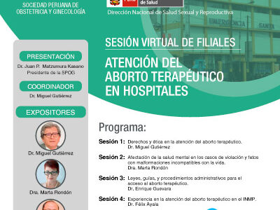 Sesión Virtual de Filiales – Hospital Santa Rosa – 19 de marzo 2021